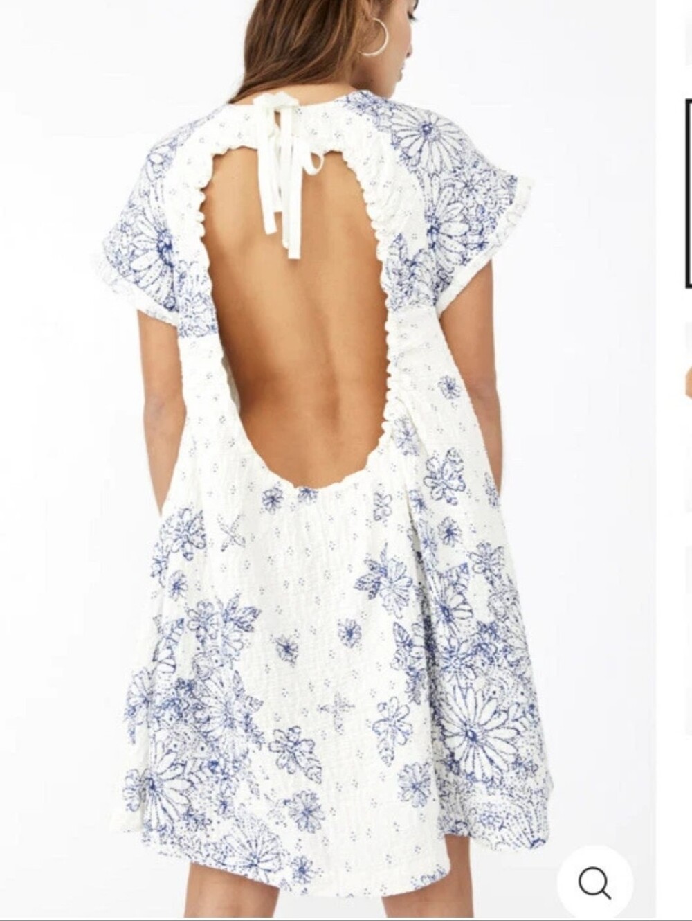 Free People Pinwheel Print Swing Dress